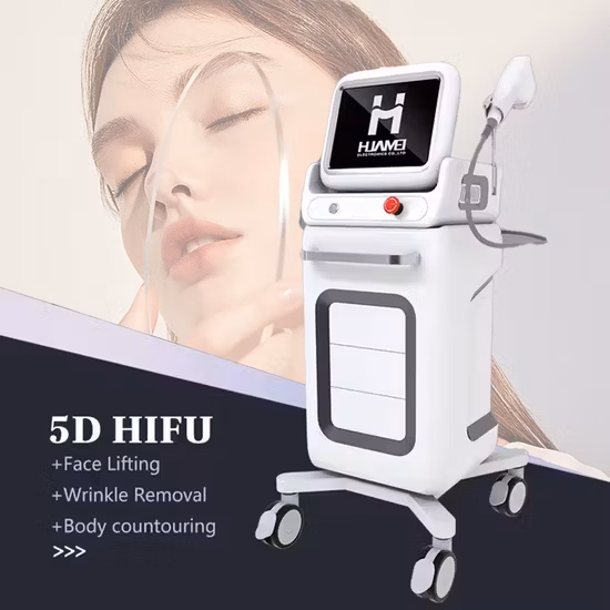4D Hifu 12 Linien Anti Falten Face Lift Hautstraffung Körper Abnehmen Hifu Schönheit Maschine