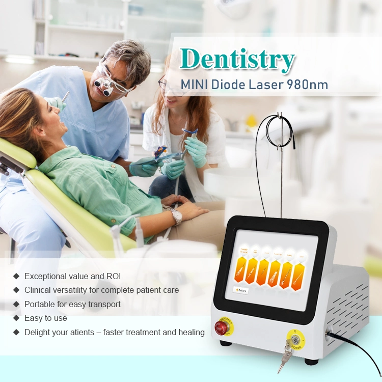 Laser Dental Machine 980 Nm Dental Soft Tissue Laser Machine