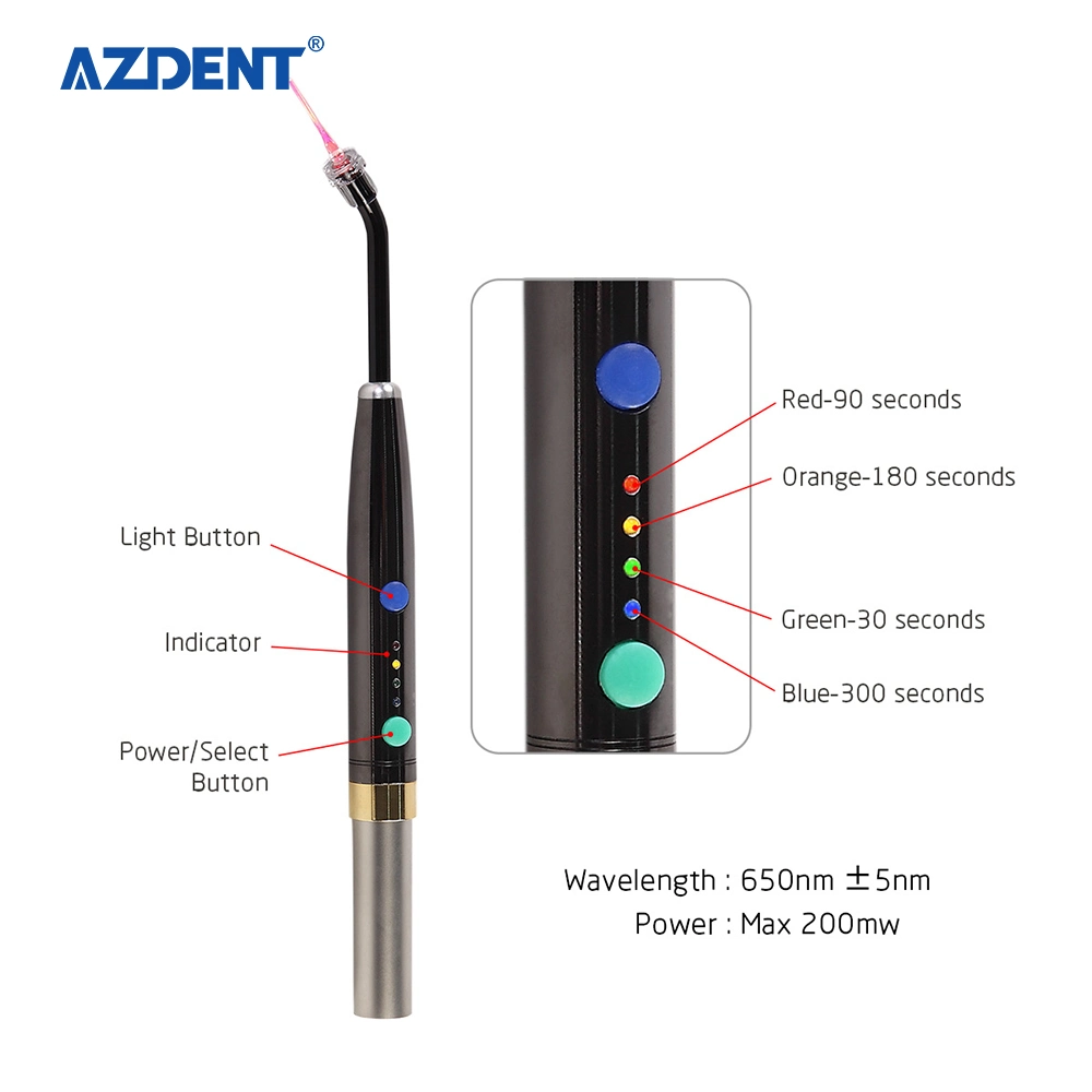 Azdent Portable Lighting Photo-Activated F3ww Pad Dental Soft Tissue Laser