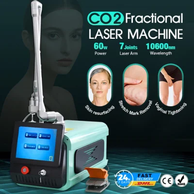 Neueste 2023 CE CO2 Fractional Laser Narbe Pigment Akne Stretch Mark Behandlung Erneuerung der Haut Vagina Verjüngung Professionelle Laser