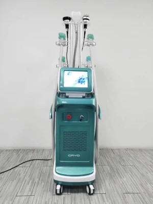 7 in 1 360-Grad-Fettgefrier-Kryolipolyse Cool Tech Beauty Salon-Ausrüstung mit 40K-Kavitations-RF-Lipolaser