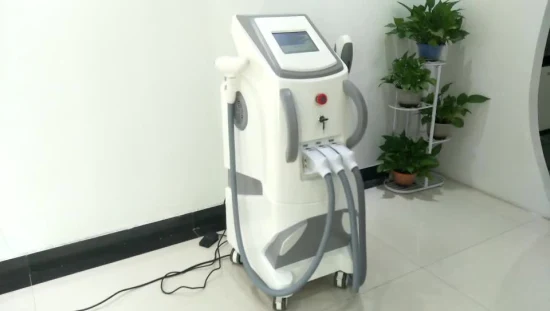 3 in 1 Hot Opt Elight IPL Haarentfernung Radiofrequenz YAG Laser Tattooentfernungsgerät