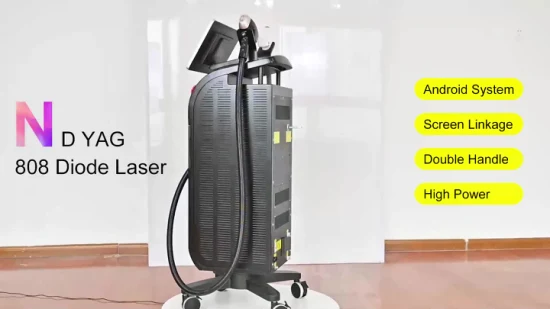 2in1 Pico 2022 Neueste Multifunktions Drei Wellen 755 + 808 + 1064 nm Diodenlaser Haarentfernung + ND YAG Laser Tattoo Remova Machina